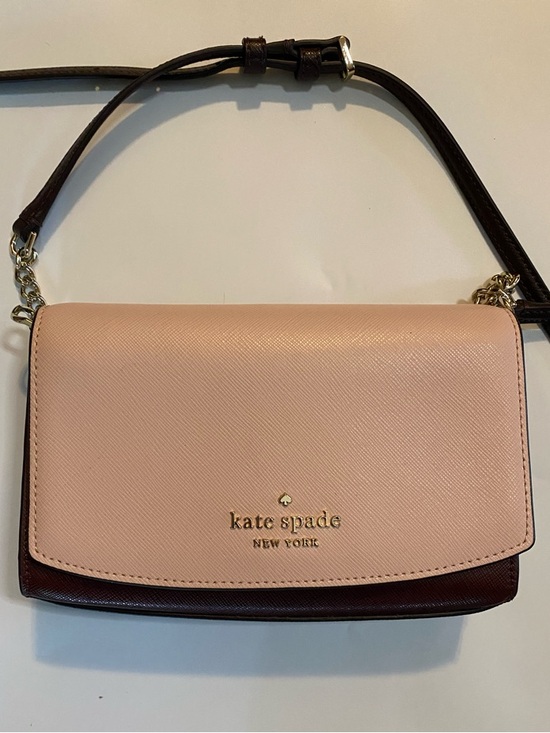 kate spade Handbags - kate spade Two-Tone Blush Pink and Dark Purple Crossbody Bag
